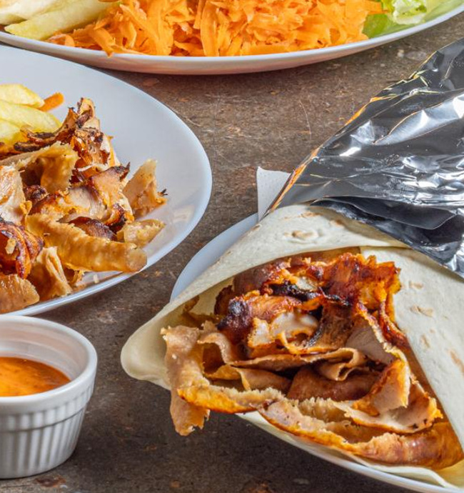 Kebab galette Chez Loan